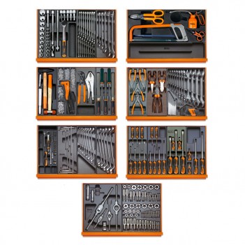 Composition de 232 outils pour maintenance industrielle 5908VI/2T Beta