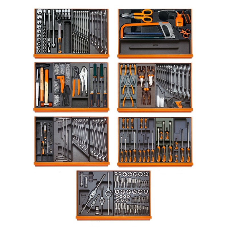 Composition de 232 outils pour maintenance industrielle 5908VI/2T Beta