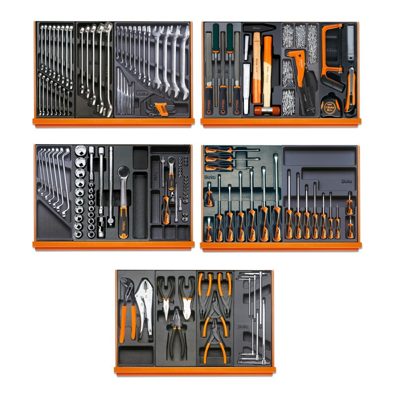 Composition de 153 outils pour maintenance industrielle 5904VI/2T Beta