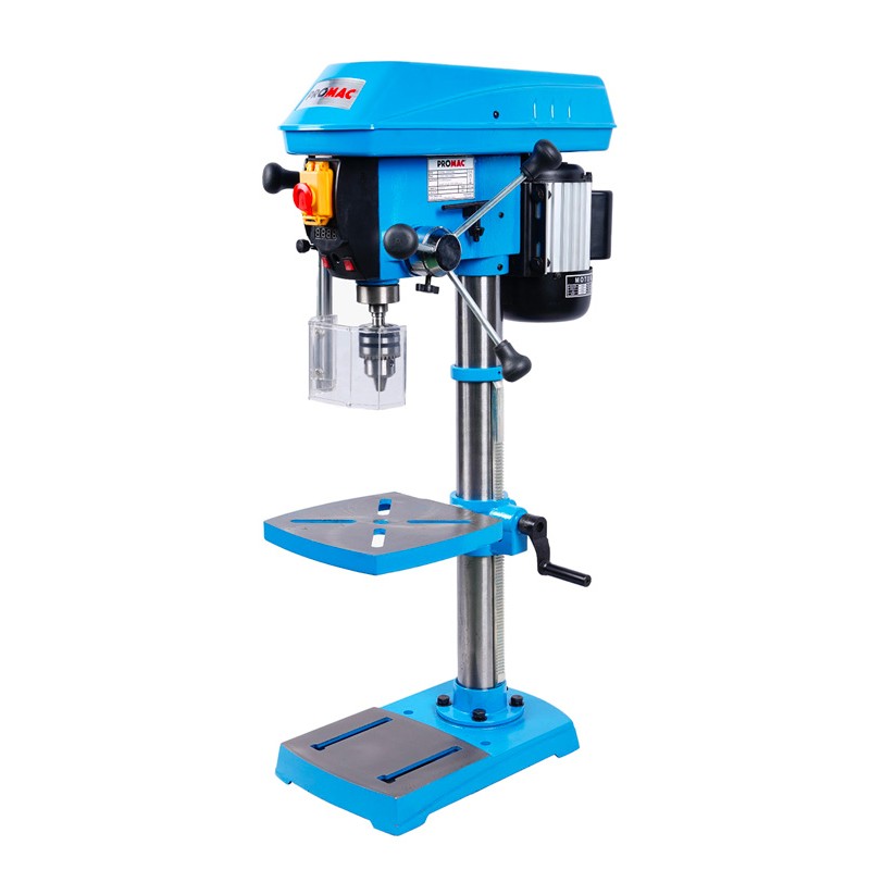 Perceuse d'établi 230V, 0,55kW, CM2, mandrin 16mm 212VLL Promac