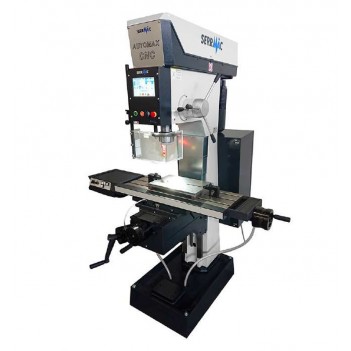 CNC-gesteuerte Bohr-, Fräs- und Gewindeschneidmaschine 400V, 3kW, AUTOMAX-4322 Serrmac