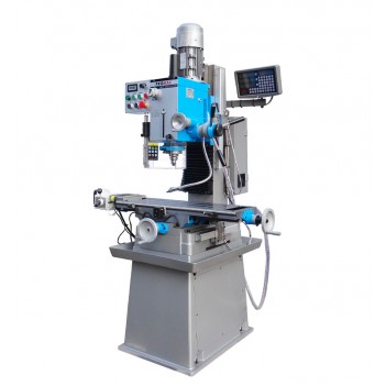 Bohr-, Fräs- und Gewindeschneidmaschine 400V, 1,5kW JMDT-804516X-DRO Promac