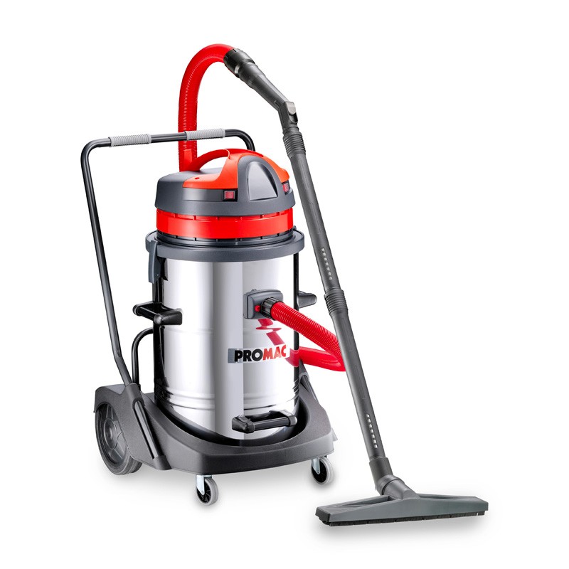 Nass- + Trockensauger 2 Motoren 70L VAC-78-2TB Promac