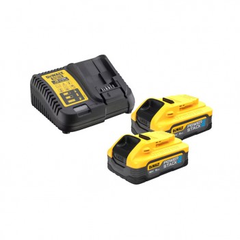 Schlagbohrmaschine XR 18V + 2 Akkus 5Ah POWERSTACK DCD805H2T DeWalt