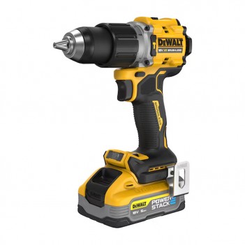 Perceuse visseuse à percussion XR 18V + 2 Accus 5Ah POWERSTACK DCD805H2T DeWalt