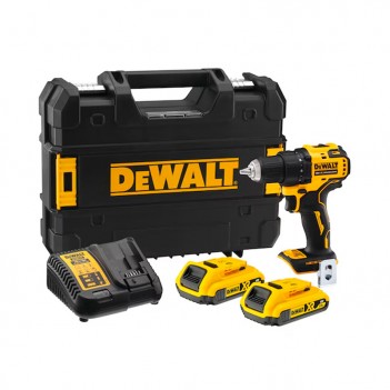 Bohrschrauber XR 18V + 2 Akkus 2Ah DCD708D2T-QW DeWalt