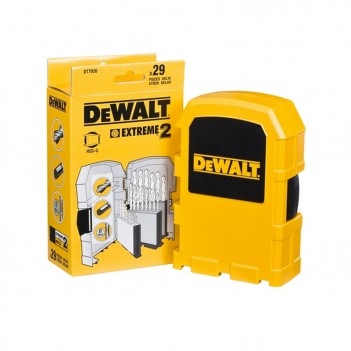 Coffret plastique de 29 forets métal HSS-G Extreme DT7926-XJ DeWalt