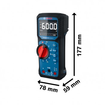 Multimètre numérique GDM 600-15 Professional + MH 1 Bosch