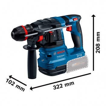 Akku-Bohrhammer mit Bohrfutter ONECHUCK GBH 18V-22 X Bosch