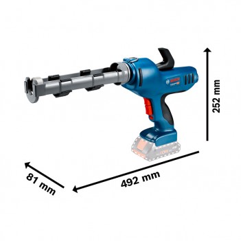 Pistolet à mastic sans fil GCG 18V-310 Bosch