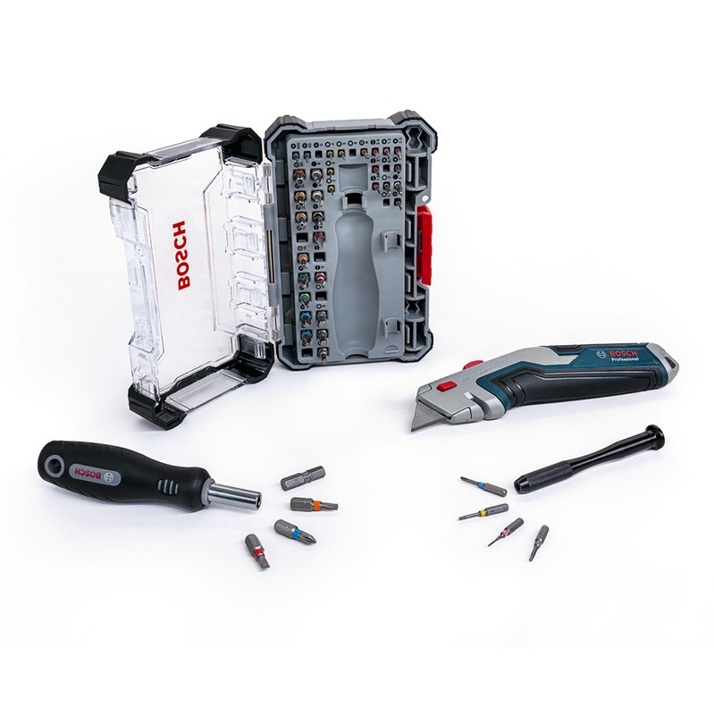 Kit d'embouts de précision + cutter Bosch