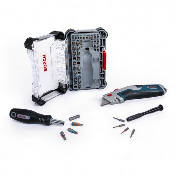 Kit d'embouts de précision + cutter Bosch