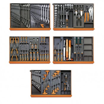 Composition de 161 outils pour maintenance générale 5908VU/2T Beta