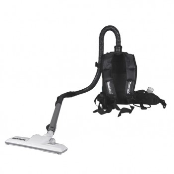 Akku-Rucksackstaubsauger XGT 40V + 2 Akkus 5Ah und Doppelladegerät VC008GZ Makita