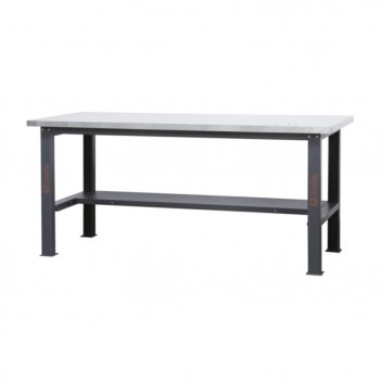 Werkbank Arbeitsplatte Edelstahl 2,1m C58BC-X2,1 Beta