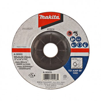 Disque à ébarber 125/22,23 A36P A-80933 Makita