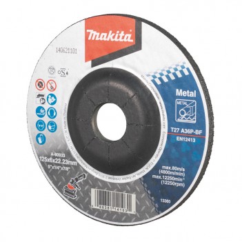 Disque à ébarber 125/22,23 A36P A-80933 Makita