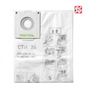 Sac filtre de sécurité FIS-CTH 26/3 Festool