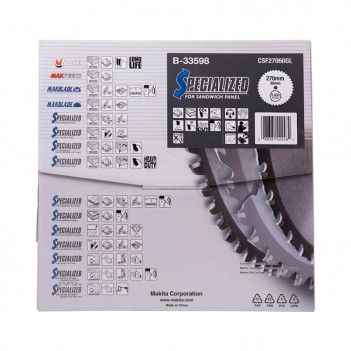 Sägeblatt für Sandwichpaneelen 270/30B-33598 Makita