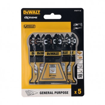Jeu de 5 lames pour outil oscillant DT20777-QZ DeWalt
