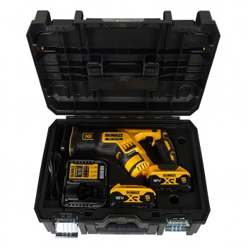 Scie sabre 18V + 2 accus 5Ah DCS367P2 DeWalt