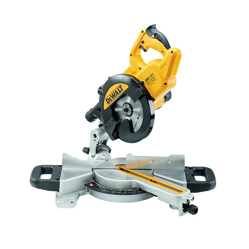 Scie à onglets radiale 1400W 216mm DWS774 DeWalt