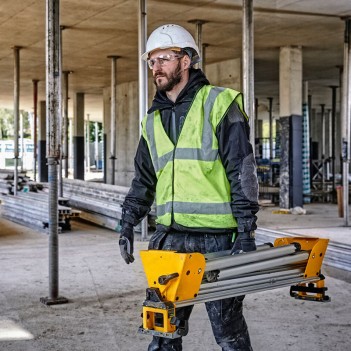 Kapp- und Gehrungssäge XR 18V DCS365N-XJ + Untergestell DE7033 DeWalt