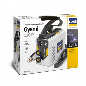 Poste de soudure Inverter à l’électrode enrobée (MMA) 130A GYSMI 130P Gys