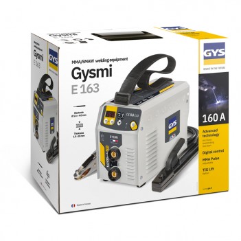 Poste de soudure INVERTER à électrode enrobée (MMA) 160A GYS GYSMI E163