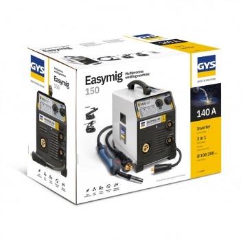 Poste de soudure Inverter semi-automatique MIG/MAG 140A EASYMIG 150 Gys