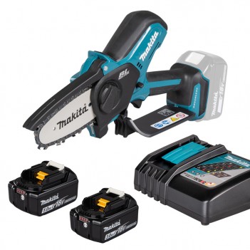 Akku-Astsäge 18V LXT DUC101RX06 + 2 Akkus und Ladegerät Makita