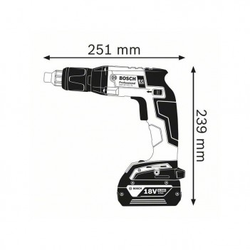 Akku-Trockenbauschrauber GSR 18 V-EC TE Bosch Professional