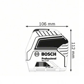 Laser lignes GLL 2-10 Bosch Professional