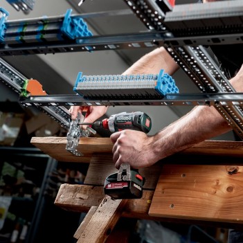 Akku-bohrschrauber 12V + Akku Powermaxx BS 12 BL Q Metabo