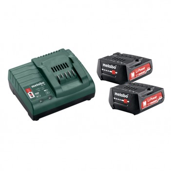 Set 2 Akkus 12V - 2,0 Ah + Ladegerät SC 30 Metabo