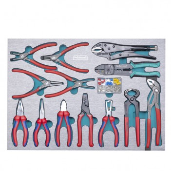 Werkstattwagen SWISS-TEAM PLUS + PRO 743-Tlg Technocraft