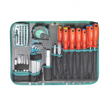 Abs-werkzeugkoffer PRO CHROME 152 pièces Technocraft