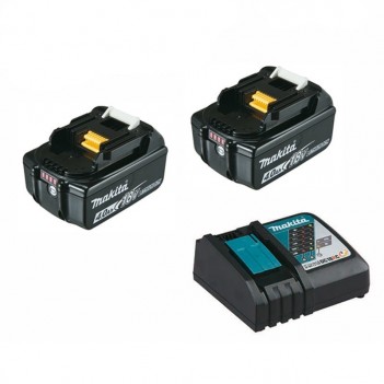 EnergyPack Li-Ion 18V EPAC18 Ladegerät + 2 Akkus 4.0 Ah Makita