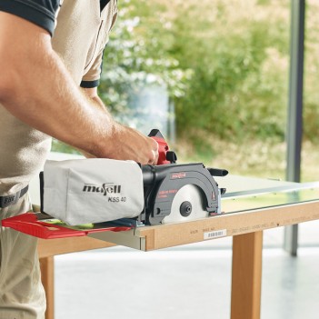 Scie circulaire sans fil KSS 40 18M bl + Guide Mafell