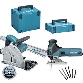 Set Eintauchkreissäge + Stichsäge MEU029J Makita