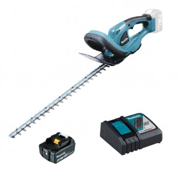 Taille-haies 18V 52 cm + 1 Accu 4.0Ah + Chargeur DUH523 Makita
