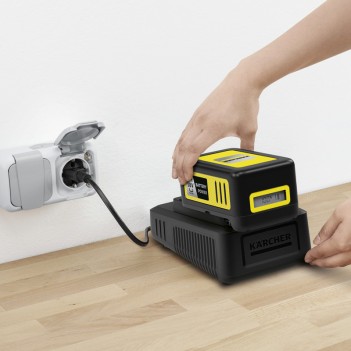 Set Akku 18V 5,0Ah + Schnellladegerät 18/50 Kärcher