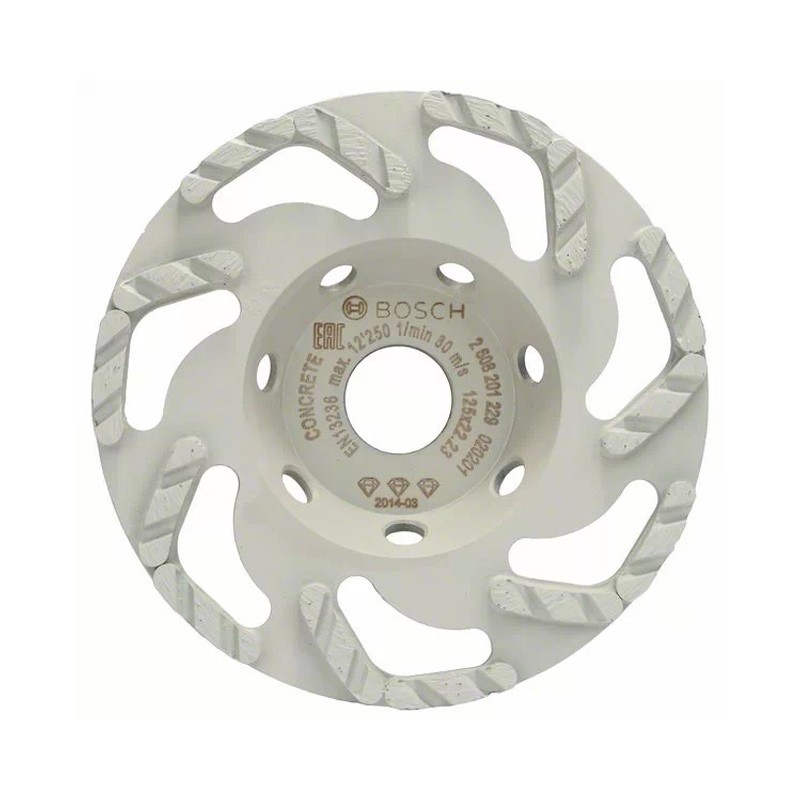 Meule assiettes diamantées 125mm Best for Concrete Bosch Meule assiettes diamantées 125mm Best for Concrete Bosch