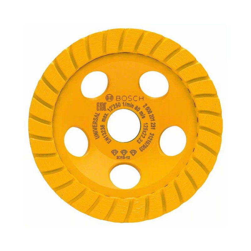Meule assiettes diamantées 125mm Best for Universal Turbo Bosch Meule assiettes diamantées 125mm Best for Universal Turbo Bosch