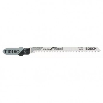 Lames de scie sauteuse T 101 AO Clean for Wood Bosch