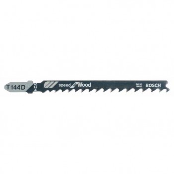 Lames de scie sauteuse T 144 D Speed for Wood Bosch
