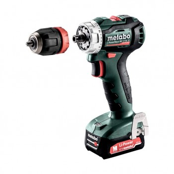 Perceuse Visseuse 12V + 2 Accus 2,0Ah Powermaxx BS 12 BL Q Metabo
