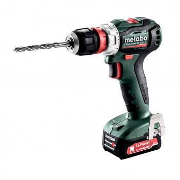 Akku-Bohrschrauber 12V + 2 Akkus 2,0Ah Powermaxx BS 12 BL Q Metabo