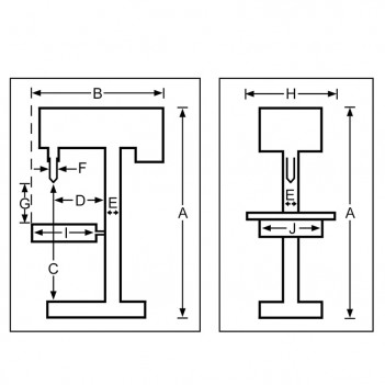 Perceuse d'établi 230V, 0,25kW, B16, mandrin 16mm Promac 211