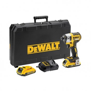 3-Gang Schlagschrauber + 2 Akkus 2,0Ah DCF887D2 DeWalt